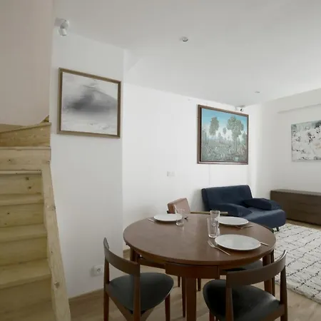 Very Cute 2 Bedrooms#paris 10 Lägenhet *